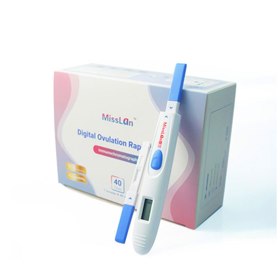 dispositivo médico do teste digital do lh da ovulação similar com a gaveta da tira de teste do clearblue
